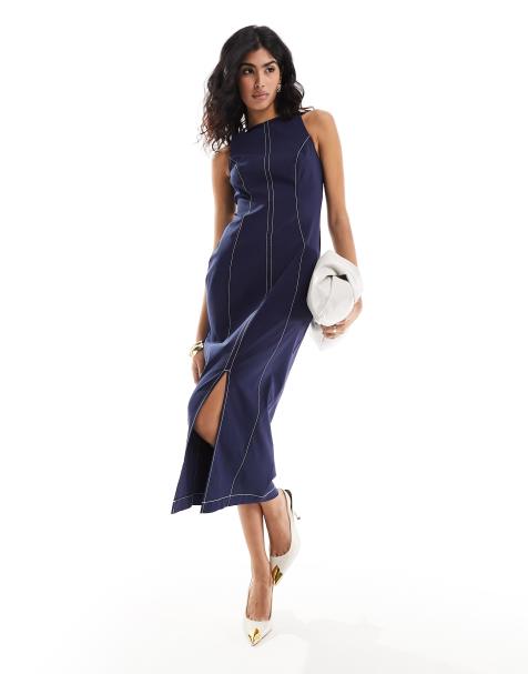 Navy corporate outlet dress