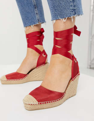 asos sandales compensées
