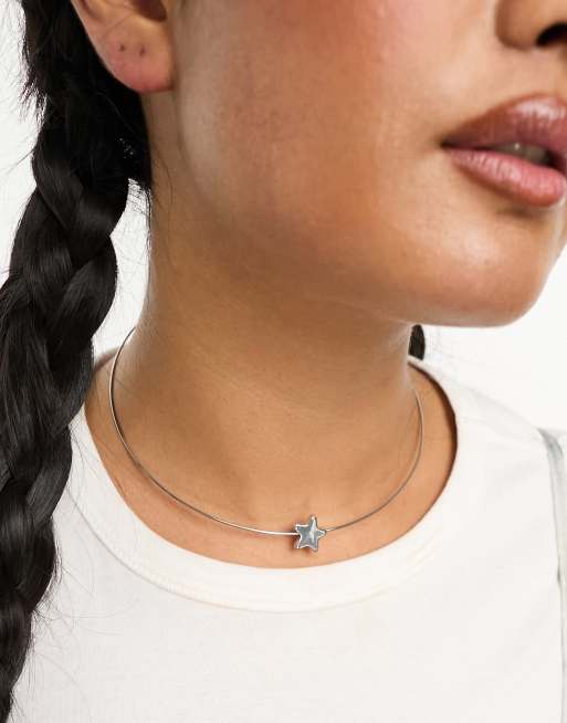 Star on sale charm choker