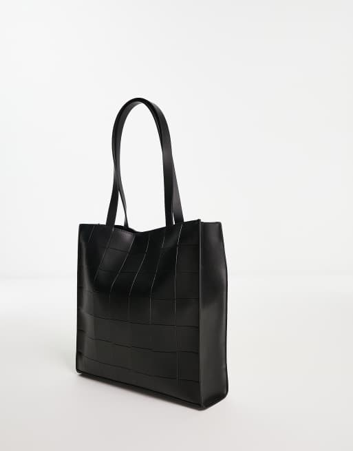 Asos black hot sale tote bag