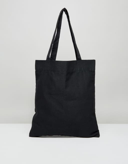 ASOS DESIGN tote bag in black ASOS