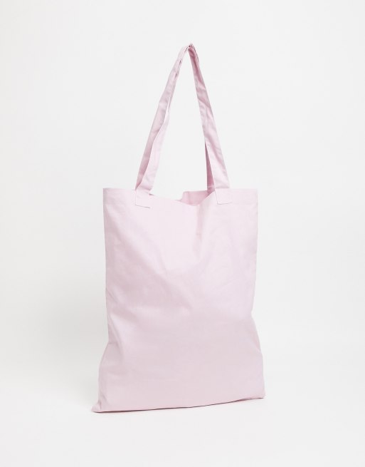 ASOS DESIGN tote bag in dusky pink | ASOS