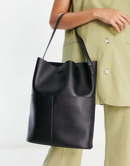 Asos design square shopper on sale bag