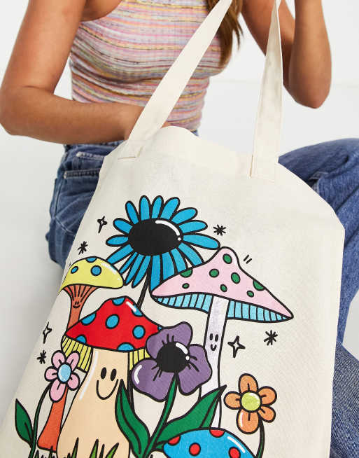 ASOS Design Tote Bag with Ring Detail