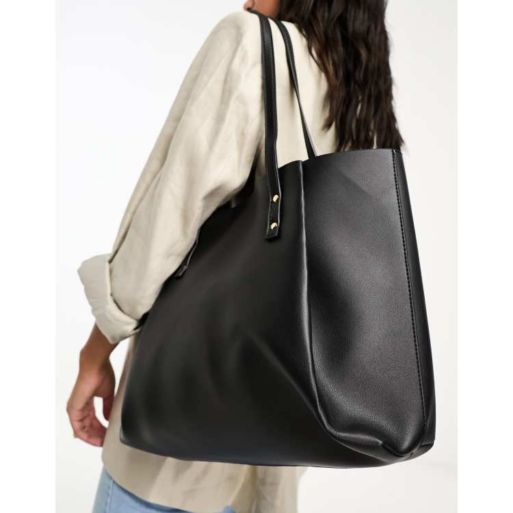 ASOS Design Tote Bag with Ring Detail