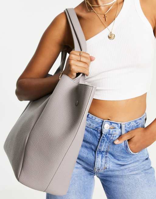 Asos store grey bag