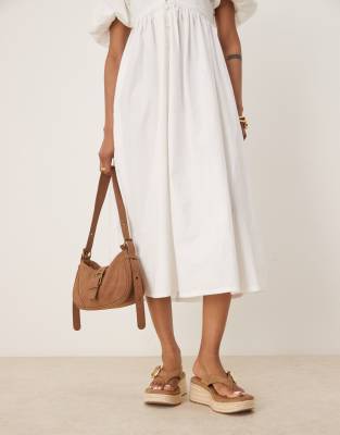 Asos Design Toucan Buckle Detail Toe Thong Wedges