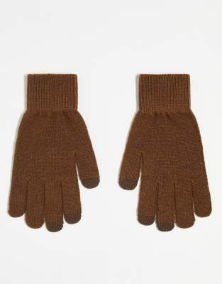 chocolate brown gloves