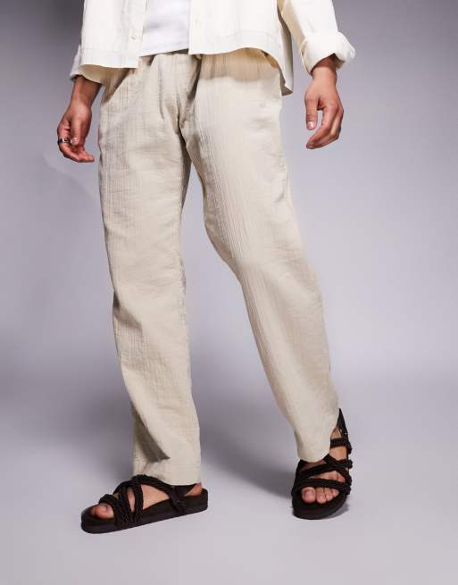 ASOS DESIGN - Touwsandalen met gekruiste bandjes in bruin, 4 van 4