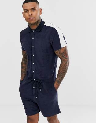 towelling jumpsuit