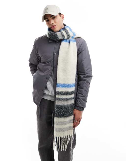 ASOS DESIGN - Tæppe-halstørklæde med tern, 4 af 4