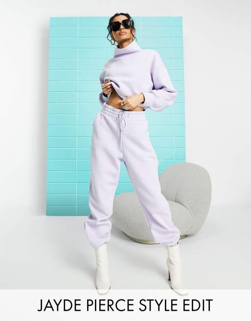 womens lilac tracksuit