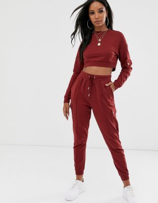 crop top tracksuit