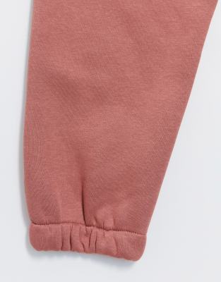 dusty pink joggers