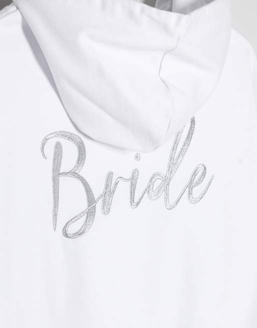 White cheap bride tracksuit