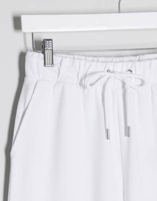 white bride tracksuit