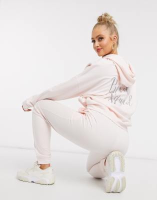 white bride tracksuit