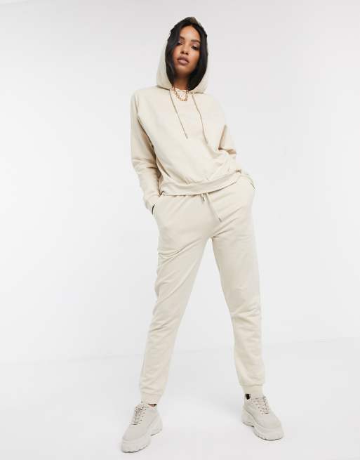 Cream tracksuit women new arrivals