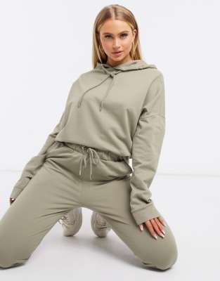 asos khaki tracksuit