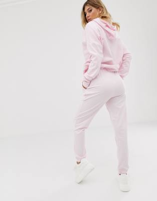 asos pink tracksuit