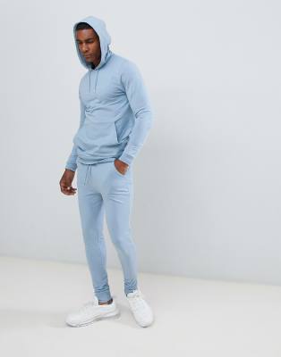 Baby blue deals mens tracksuit