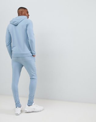 asos muscle fit tracksuit