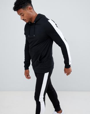 asos muscle fit tracksuit