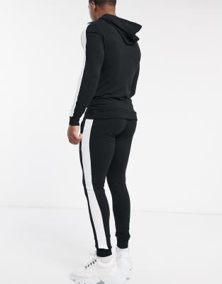 asos muscle fit tracksuit