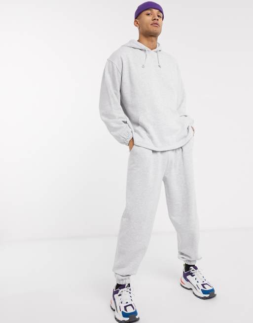 asos white sweatpants