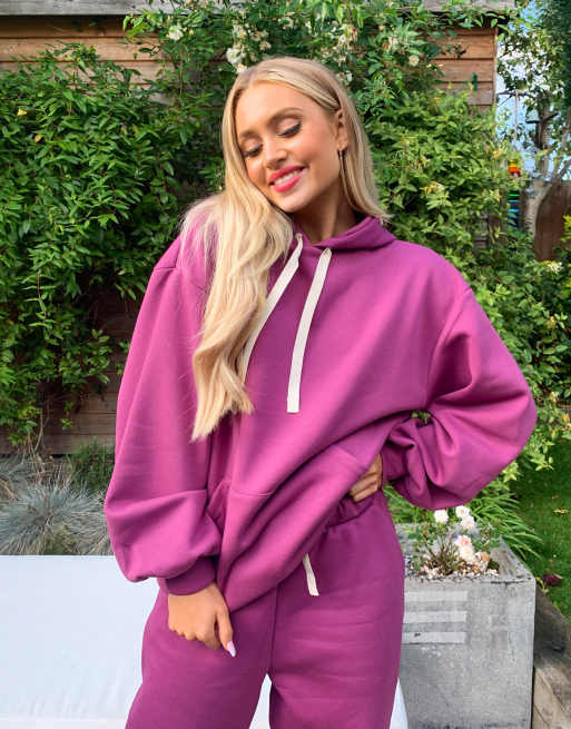 ASOS DESIGN tracksuit with oversized hoodie and oversized