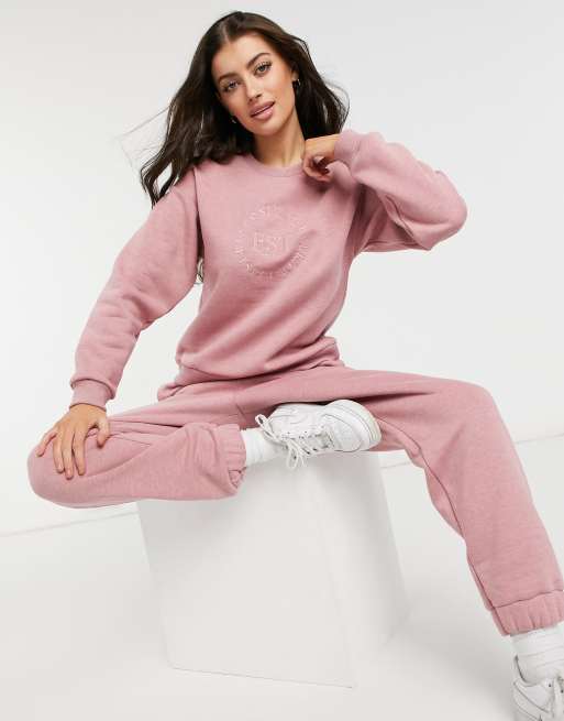 Asos store pink tracksuit