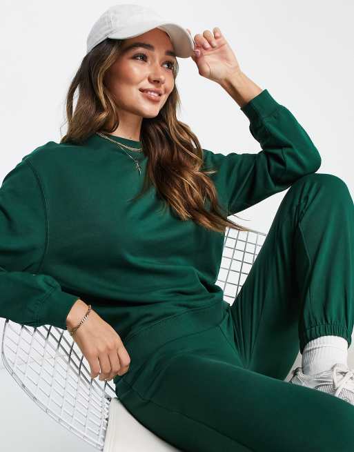 Green tracksuit sale womens