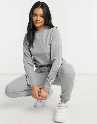 grey marl nike tracksuit