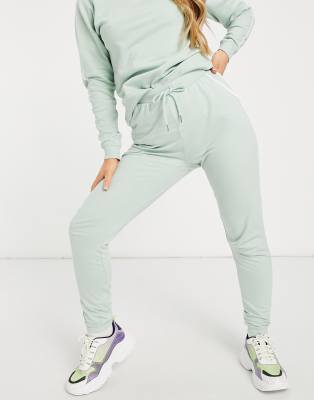 asos green joggers