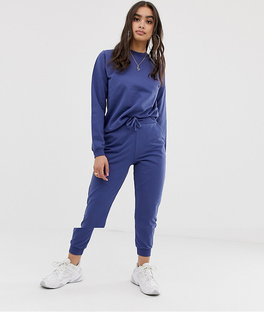 ASOS DESIGN tracksuit ultimate sweat / jogger with tie-Brown