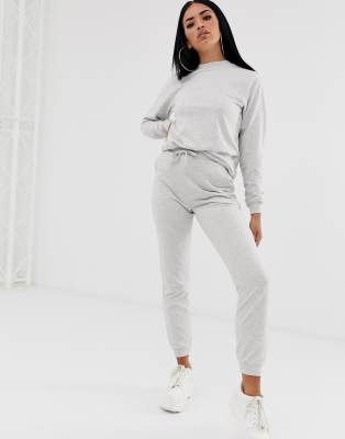 white jogger set womens