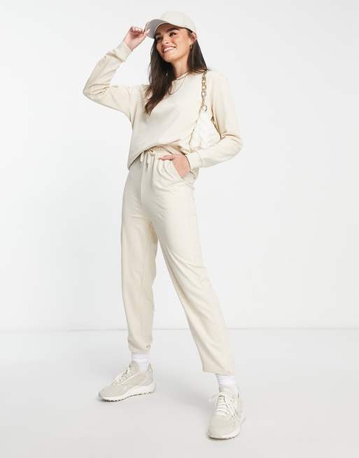 sjaal Oceaan plank ASOS DESIGN tracksuit ultimate sweatshirt/sweatpants in neutral | ASOS