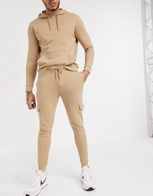 beige tracksuit