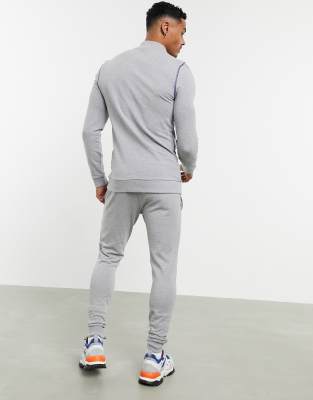 muscle fit tracksuit