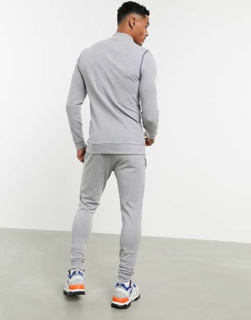 Asos muscle fit store tracksuit