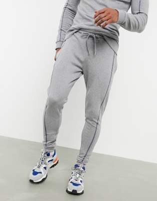 asos muscle fit tracksuit