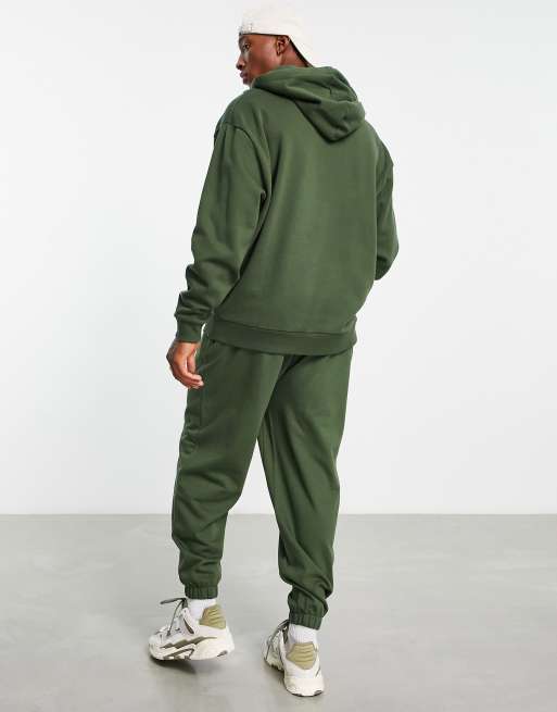 Hoodie and track store pants