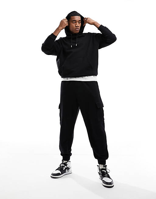 ASOS DESIGN tracksuit with oversized hoodie and relaxed sweatpants in ...