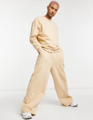 wide leg mens tracksuit bottoms