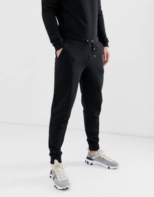 black joggers asos