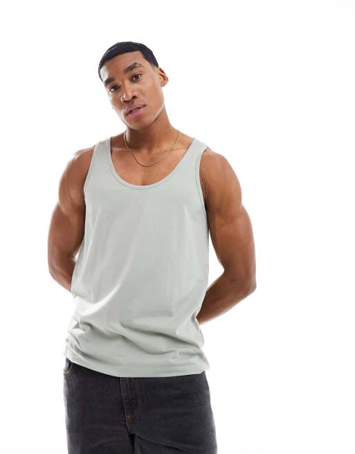 ASOS DESIGN – Trägertop in Hellgrün