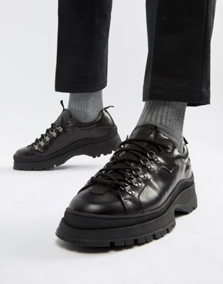 ASOS DESIGN trainer shoes in black 