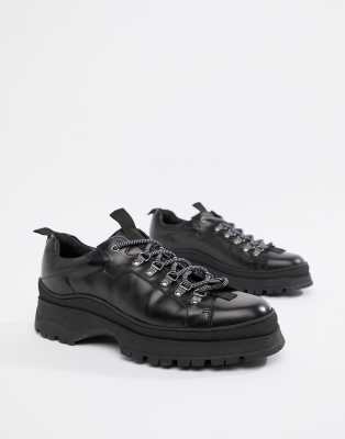 asos black chunky trainers
