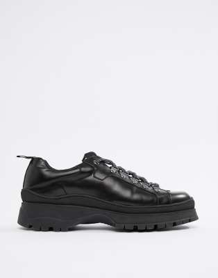 asos black trainers