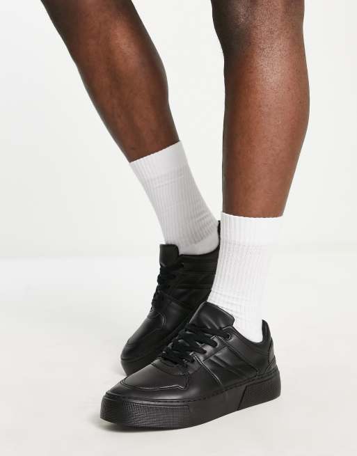 Asos black sale mens shoes